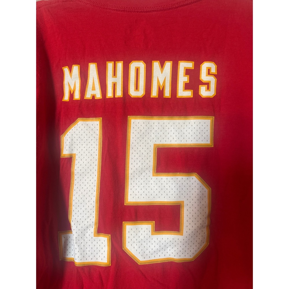 Fanatics Kansas City Chiefs Patrick Mahomes 15 Red T-Shirt Mens Large NFL KC - Picture 4 of 5